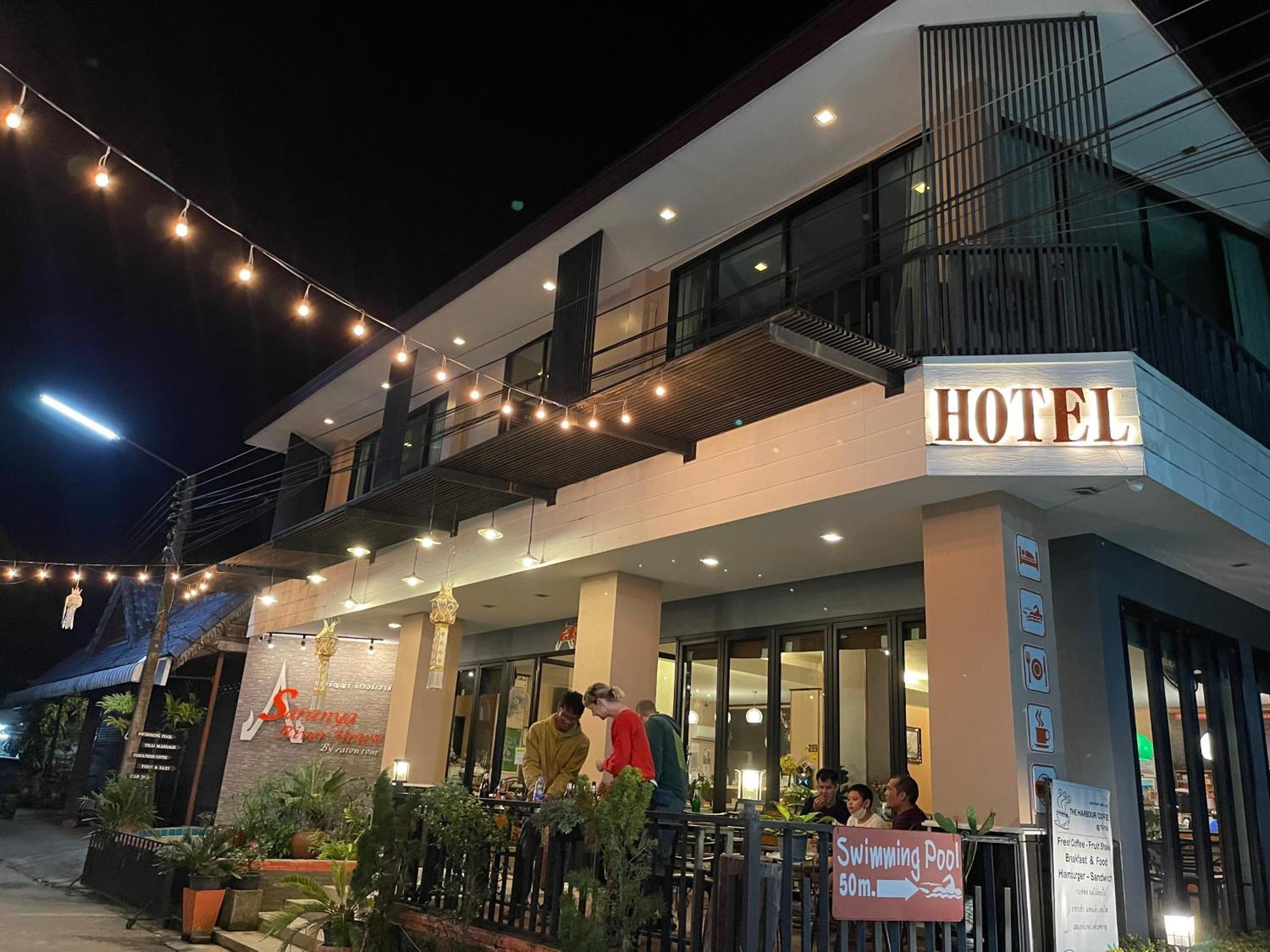 Saranya River House สรัญญาริเวอร์เฮาส์ Mae Ai Dış mekan fotoğraf