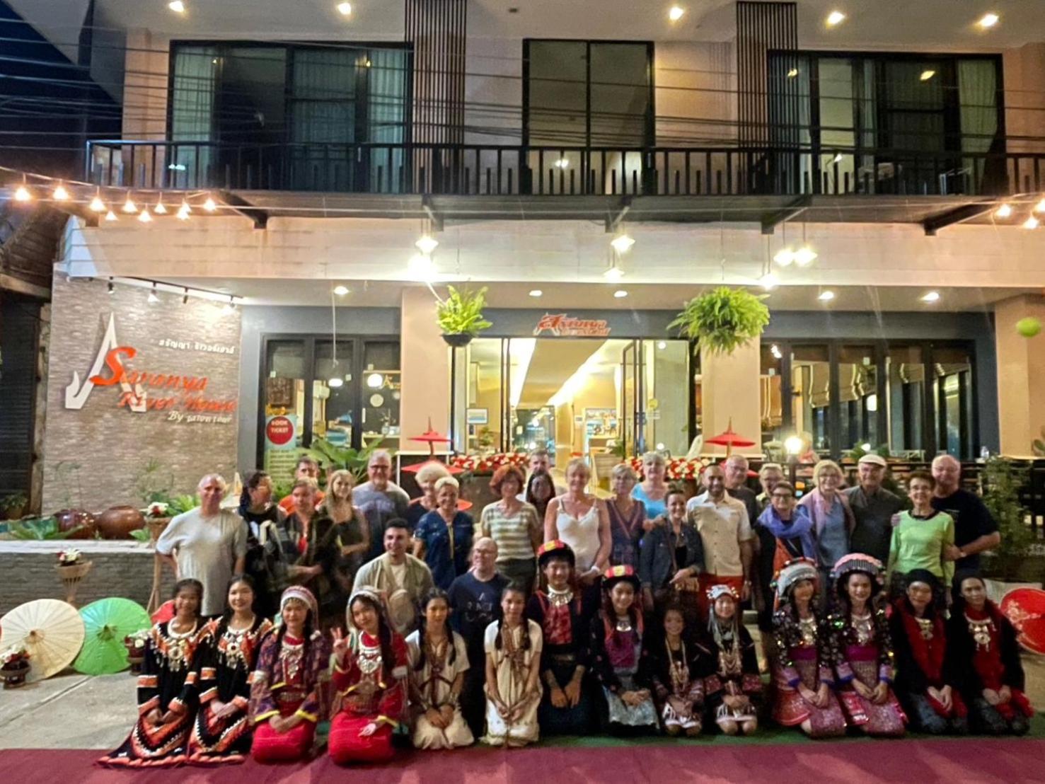 Saranya River House สรัญญาริเวอร์เฮาส์ Mae Ai Dış mekan fotoğraf