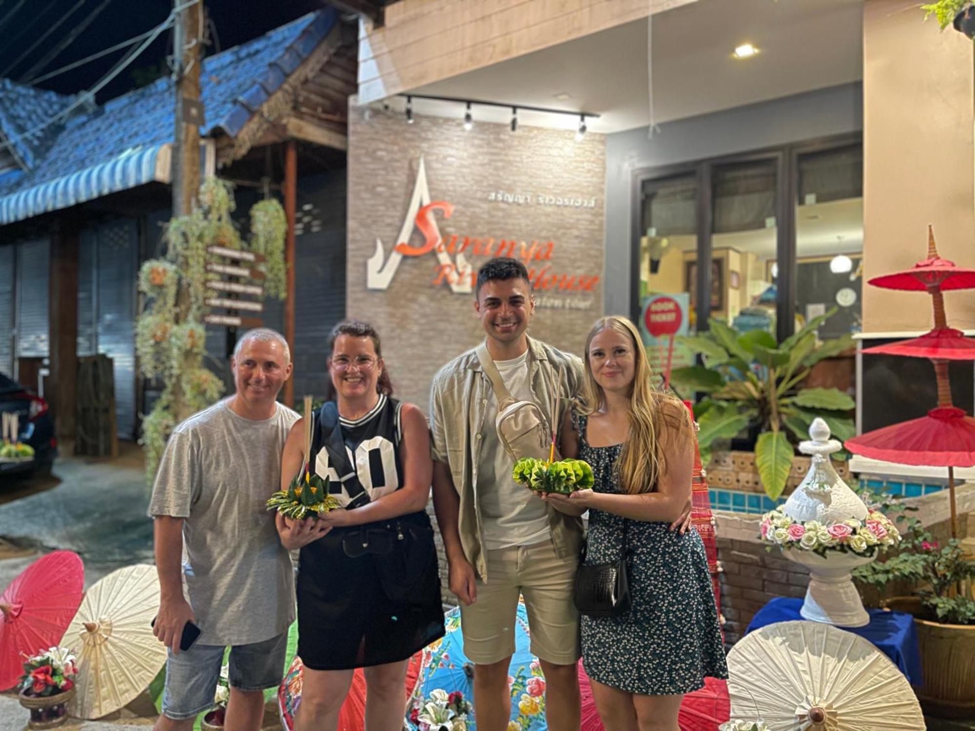Saranya River House สรัญญาริเวอร์เฮาส์ Mae Ai Dış mekan fotoğraf